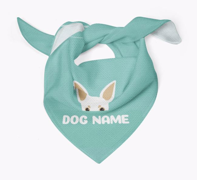 'Peeking Name' - Personalised {breedFullName} Bandana